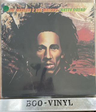 Bob Marley & Wailers “natty Dread” 1974 Uk Vinyl Lp,  Inner Ipls9281
