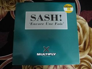Sash Encore Une Fois 1997 Multiply Records Uk 3 Track 12 " Vinyl Single