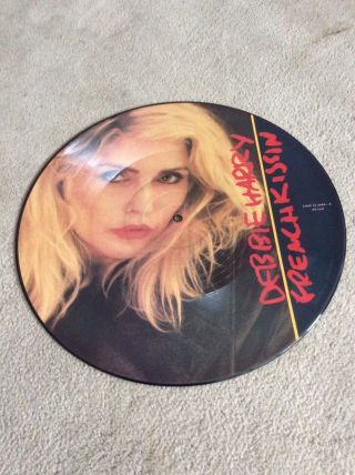 Debbie Harry - Blondie - French Kissin - Rare Ex 1986 Picture Disc Vinyl Record