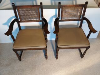 Antique Chairs - Berkey & Gay Co.  - William And Mary Style Walnut Chairs