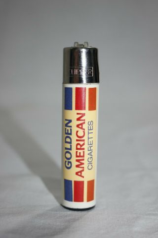 Clipper Lighter - - Advertising Ads - Golden America Cigarett - Spain