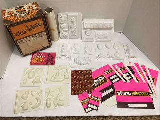 Vintage/pre - Owned Willy Wonka Candy Factory Kit W/box Molds Wrappers Great Shape