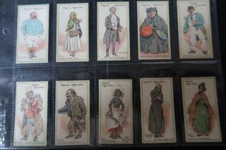 Players Characters From Dickens 1923 A Series Of 50 - See Photo 
