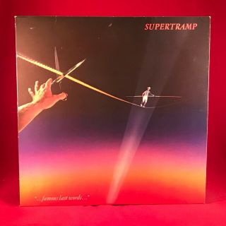 Supertramp Famous Last Words 1982 Uk Vinyl Lp,  Inner A