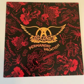 Aerosmith Permanent Vacation Lp Vinyl Record