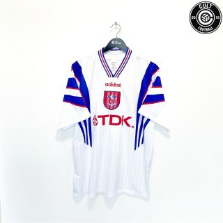 1996/97 Crystal Palace Vintage Adidas Away Football Shirt Jersey (xl)