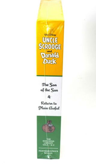 Uncle Scrooge And Donald Duck The Don Rosa Library Vol 1 & 2 Hc