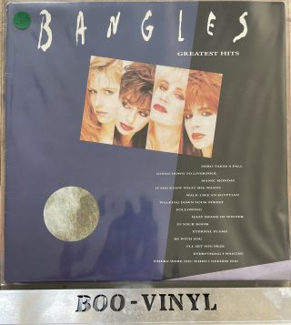 The Bangles,  Greatest Hits,  1990 12 " Vinyl Lp,  466769 1,  Ex / Ex