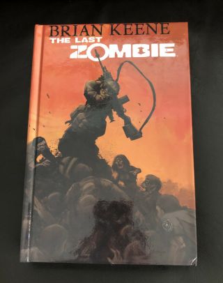 Rare Signed The Last Zombie Hc Hardcover Omnibus Brian Keene Ap Walking Dead