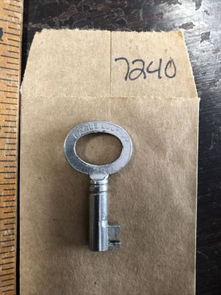 Oem Eagle Lock Co.  Antique Steamer Trunk Chest Key 29 Vintage Padlock - 7240