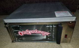 Otis Spunkmeyer Os - 1 Commercial Convection Cookie Oven With 2 Trays Vintage