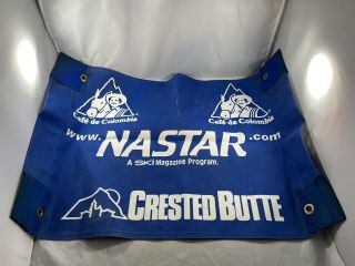 Nastar Cafe De Colombia Coffee Gate Panel Ski Racing Gate Fag Crested Butte