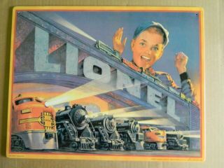 Vintage Lionel Trains 1998 Great American Railways Metal Sign Ships Us