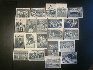 21 Rarely Offered German Cig.  Cards: German Sports Betw.  1932 - 36,  Issued 1934
