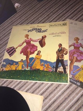 The Sound Of Music Soundtrack 1965,  Julie Andrews,  Vinyl,  Booklet Rare