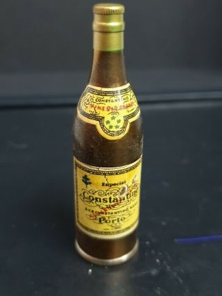Antique Cigarette Lighter Bottle - Shaped Advertising Brandy Made In Germany