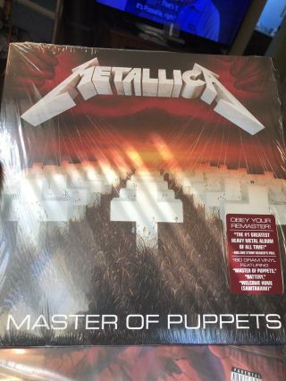 Metallica Master Of Puppets (remastered) 180g Lp Still In Shrink