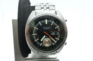 Vintage Seiko 6139 - 6012 Cronograph Automatic Men Wristwatch