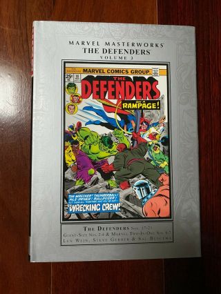 Marvel Masterworks The Defenders Volume 6 Hardcover Hc