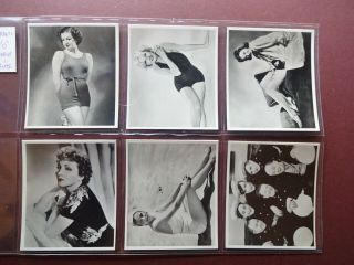 Real Photo`s,  Group " 0 " Films Issued 1939 By Ardath Set Lf45