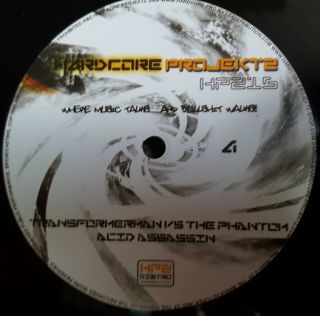 Transformer Man Vs The Phantom - Acid Assassin - 12 " Vinyl - 2008 -
