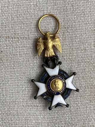 Vintage - Sons Of American Revolution - Small Medal - Libertas Et Patria - Rare