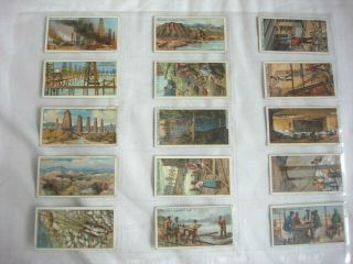 ANTIQUE CIGARETTE CARDS - WILL ' S - MINING - FULL SET - DATE 1916. 3