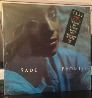 Sade Promise Vg,  Vinyl In Shrink With Hype Sticker