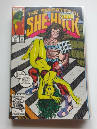 The Sensational She - Hulk 39 (marvel 1989 Series) - Byrne - Bikini Cover
