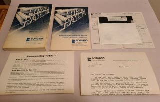 Vintage Turbo Pascal 2.  0 For Commodore 64 Borland Software