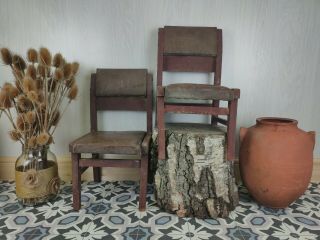 Vintage Rustic Farhouse Handmade Wooden Children 