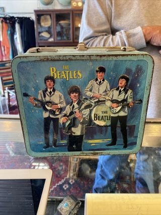 Vintage 1965 Beatles Lunch Box Lunchbox
