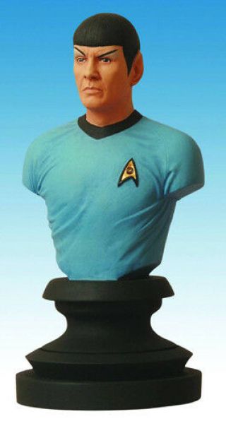 Star Trek Icons Mr Spock Bust Diamond Select Leonard Nimoy Nib
