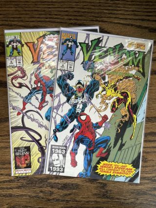 Venom: Lethal Protector 4 And 5 - 1st App Scream,  Agony,  Phage,  Lasher,  Riot