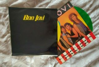 Bon Jovi - Livin On A Prayer & Never Say Goodbye Coloured Vinyl Bought