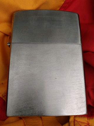 Vintage Giant Chromium Steel Large Table Lighter