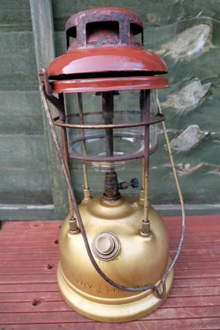 Old Vintage Tilley X246 Paraffin Lantern Kerosene Lamp.  Primus Hasag Radius