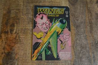 Wings Comics 79 Fiction House Magazines March 1947 Gd 2.  0
