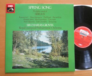 Asd 3287 Factory Sample Spring Song Lighter Music Of Sibelius Near Quad Emi