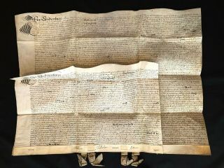 Double Vellum Document 1680