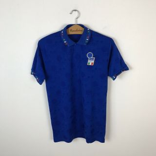 Italy Home Football Shirt 1993/1994 Vintage Soccer Jersey Diadora Size S