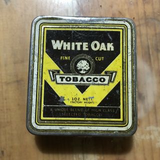 Australian White Oak Tobacco Cigarette Tin