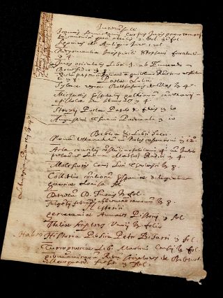 Handwritten Paper 1536