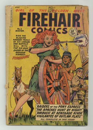 Firehair Comics 2 Fr 1.  0 1949