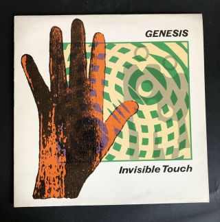 Genesis Invisible Touch Lp Album Vinyl Record 1986 Charisma Virgin Gen Lp2 1980s