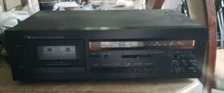 Vintage Nakamichi 480 Two Head Stereo Cassette Deck Black