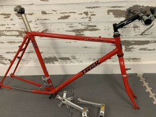 Vintage Trek 970 Mountain Bike Frame - Steel & Lugged Frame - Shimano Dx
