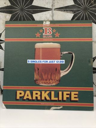 Blur - Park Life 12” Vinyl - Poster Missing,  Sticker On Front Sleeve -