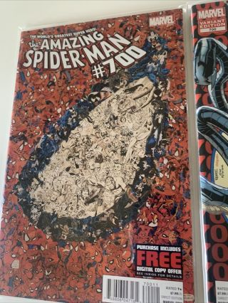 The Spider - Man 700 (2013) - And Variant 700 2