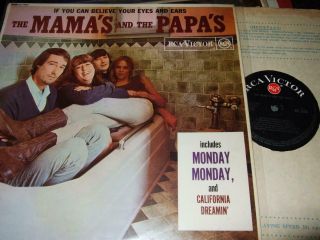 The Mamas And The Papas : If You Can Believe Your Eyes And Ears Mono Lp